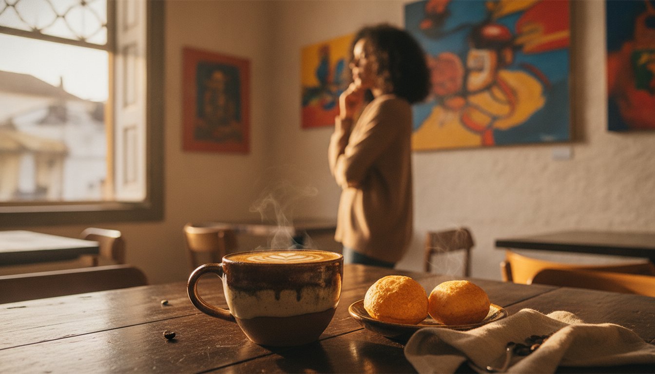 Cafeteria com exposições de arte: Onde o café e a cultura se abraçam em BH