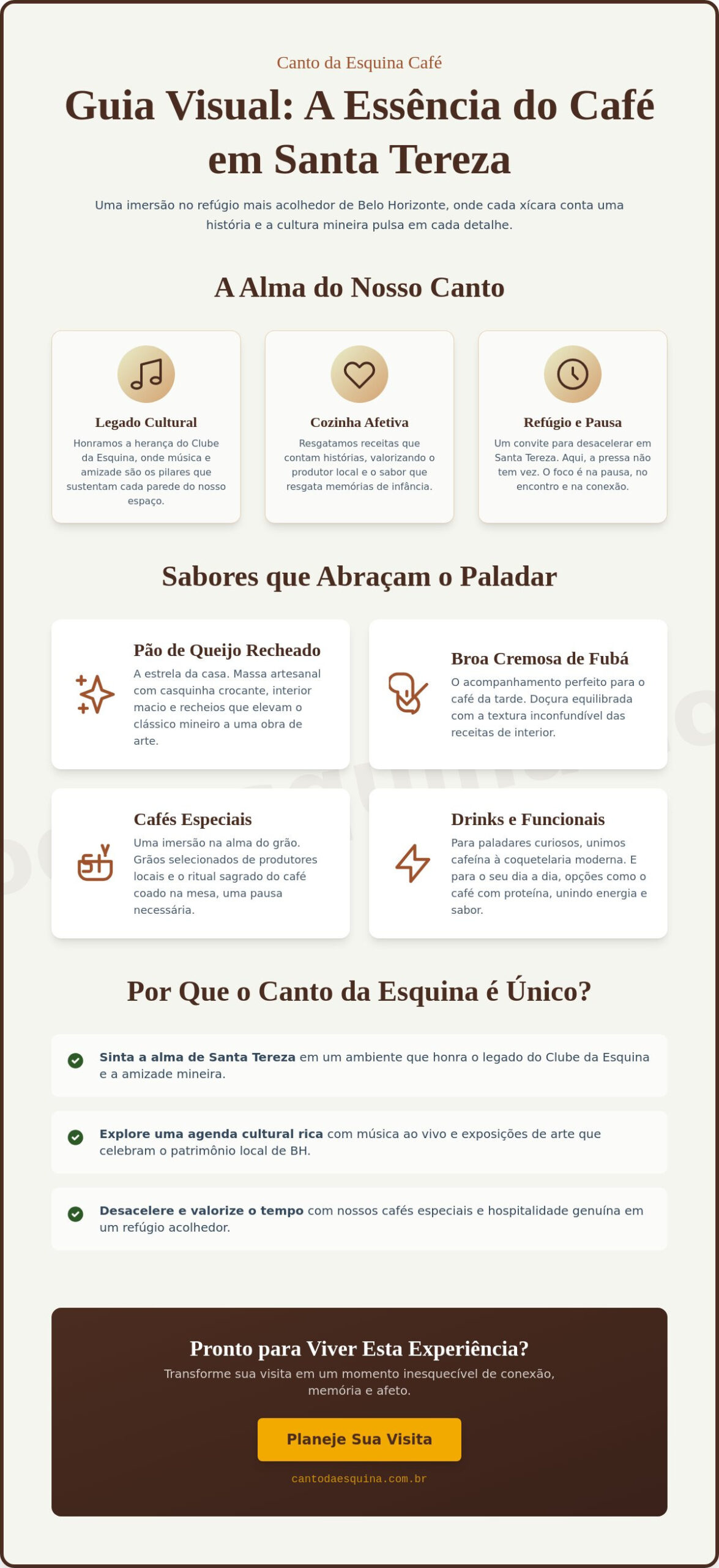 Guia Completo do Canto da Esquina Café: Onde o Afeto Encontra a Tradição Mineira