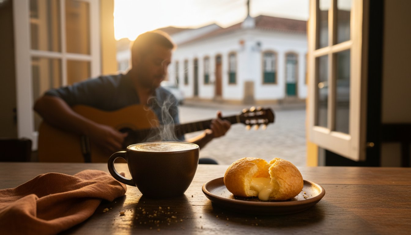 Cafeteria com música ao vivo em Santa Tereza: Onde o café encontra a melodia em BH