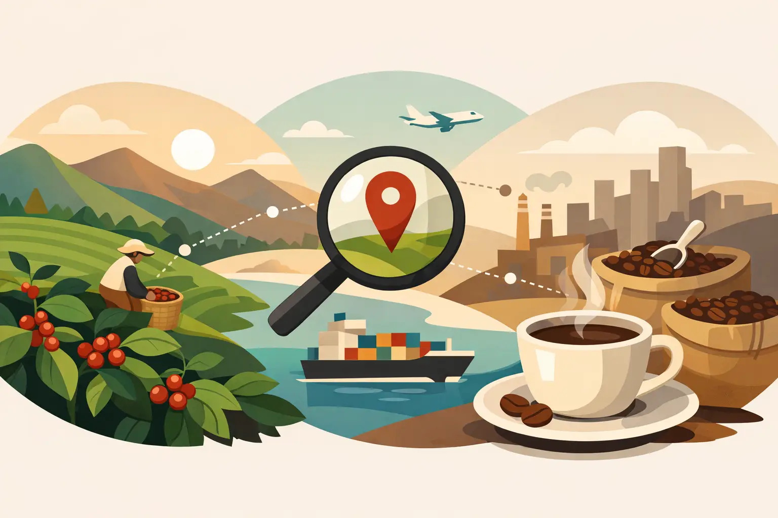 Café rastreável e o sabor da origem