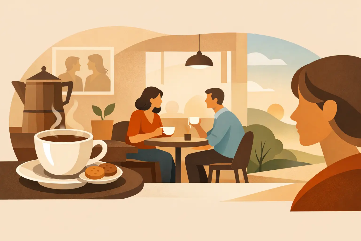 Cafeteria cultural: café, memória e encontro