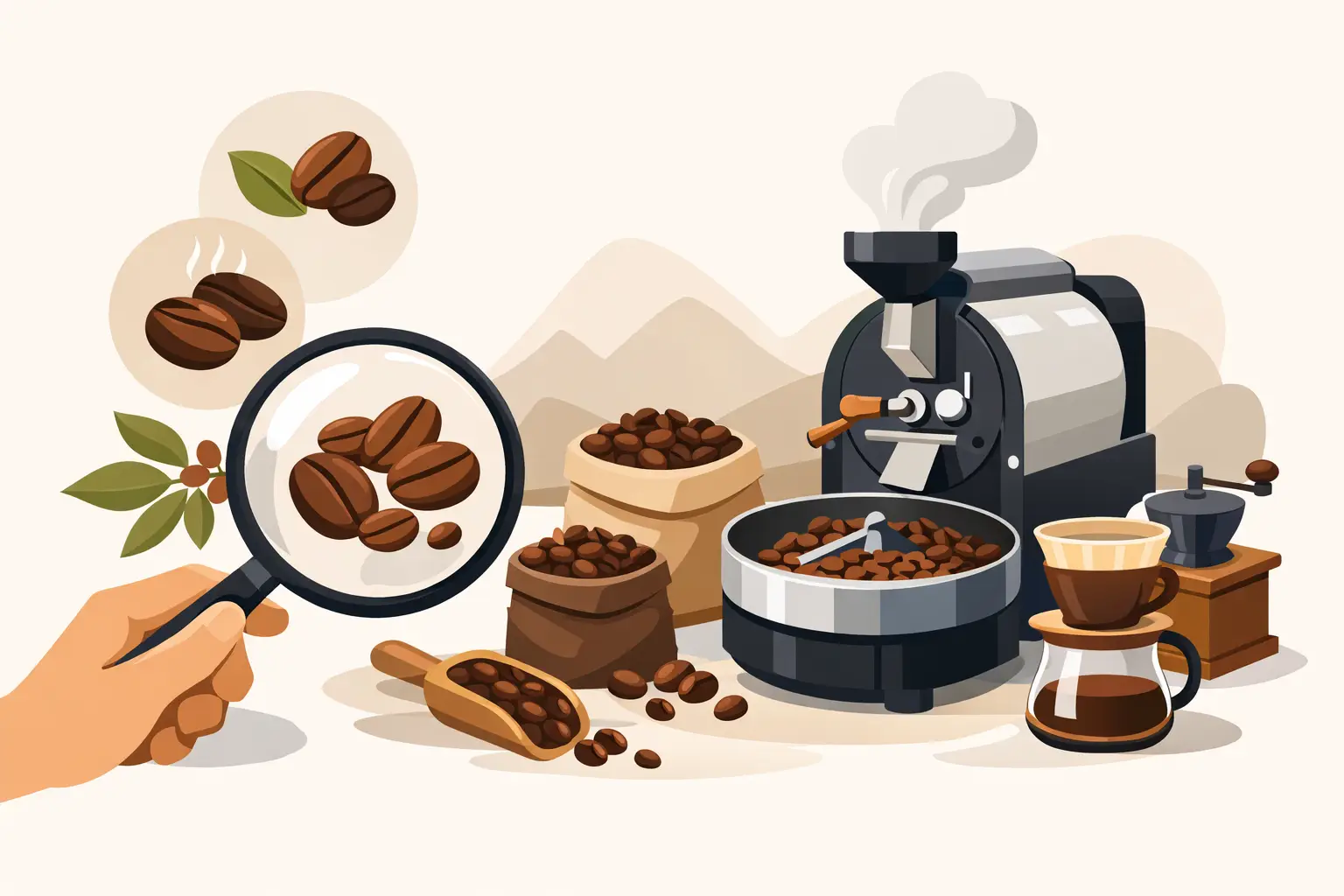 Como identificar torra artesanal no café