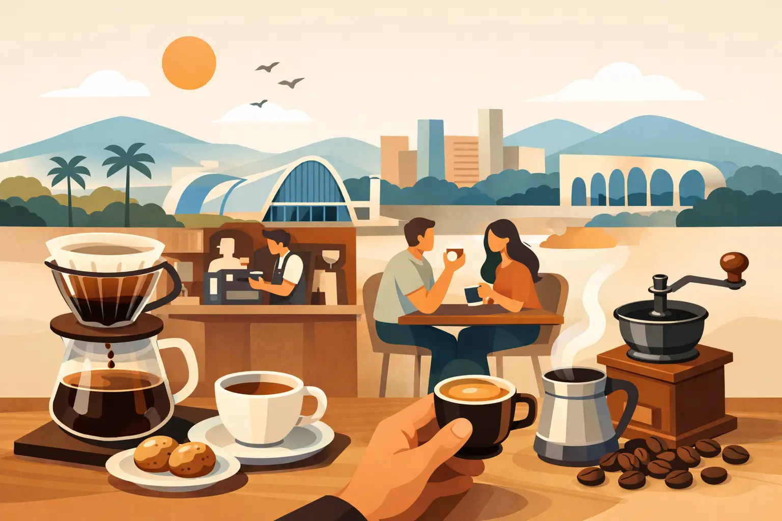 Experiências com café autoral em BH