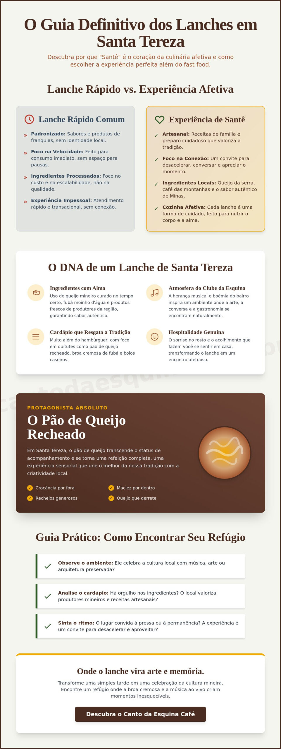 Lanches em Santa Tereza BH: Onde o sabor encontra a tradição mineira