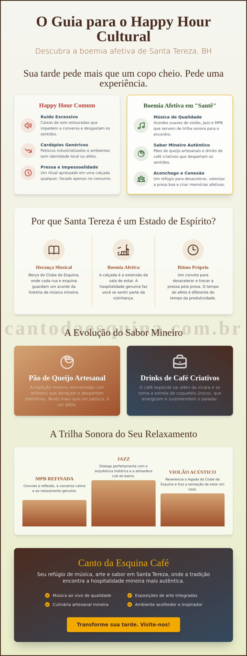 Happy Hour em Santa Tereza BH: Onde a Boemia Encontra o Afeto e a Cultura