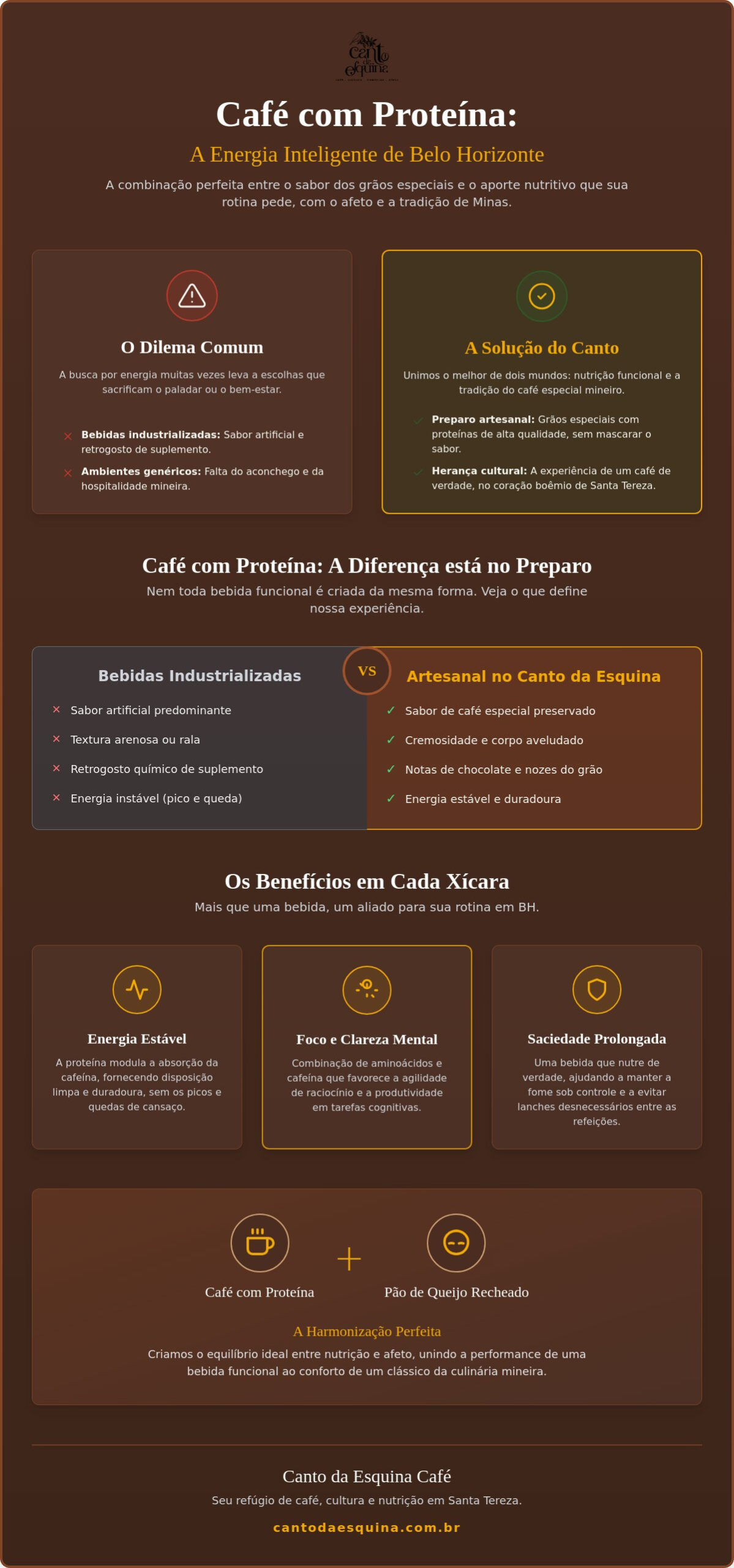 Café com proteína em Belo Horizonte: O encontro do sabor com a energia