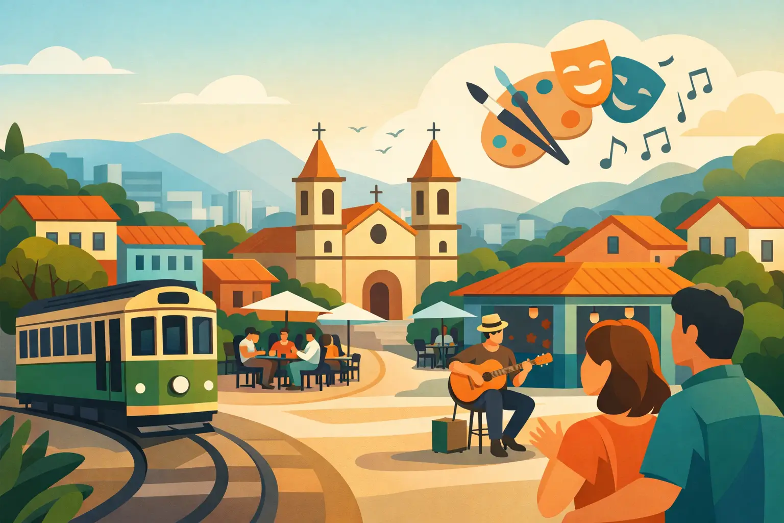 Por que Santa Tereza atrai turistas culturais em BH
