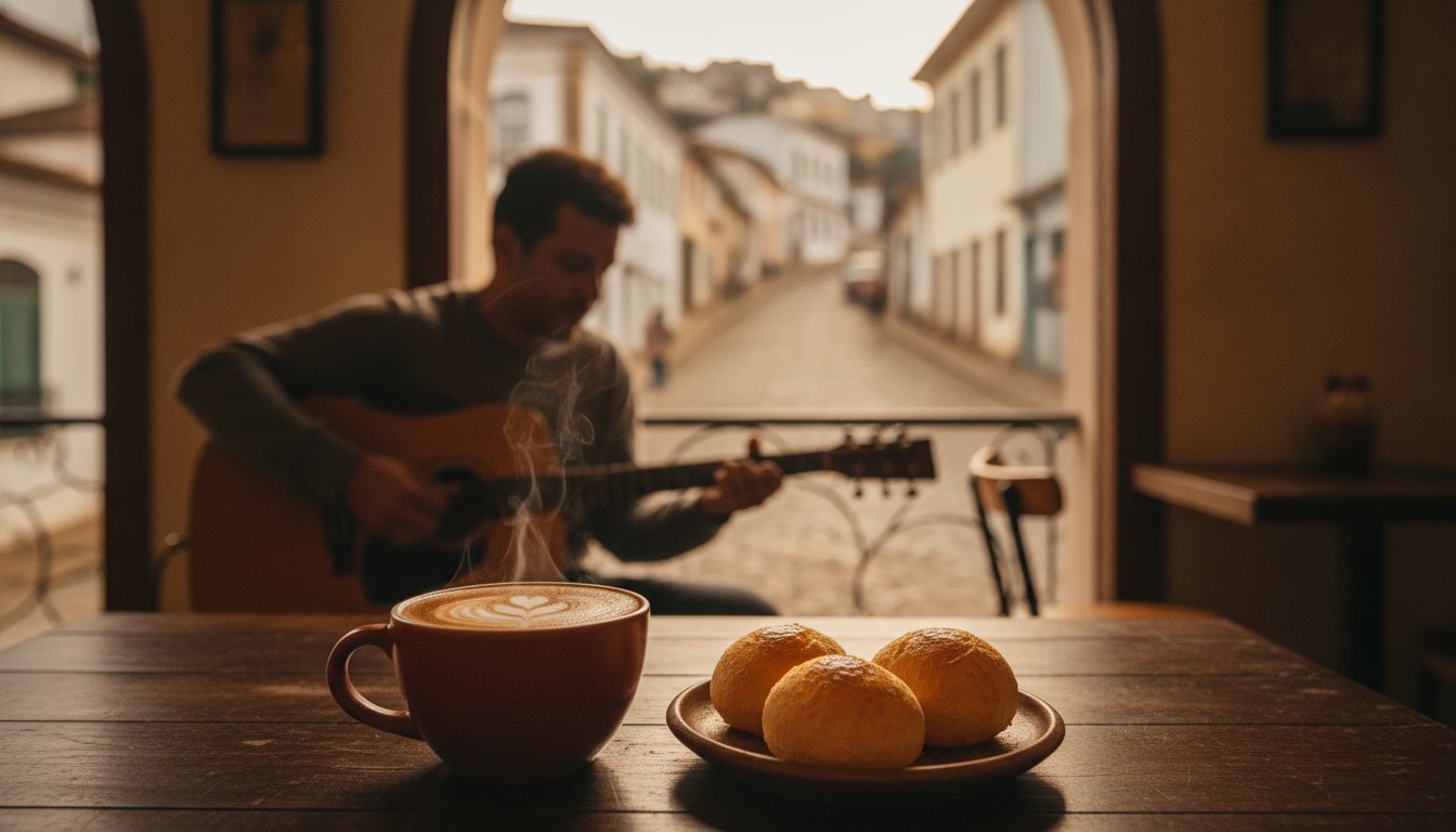 Cafeteria com música ao vivo em Santa Tereza BH: Onde o café encontra a melodia em 2026