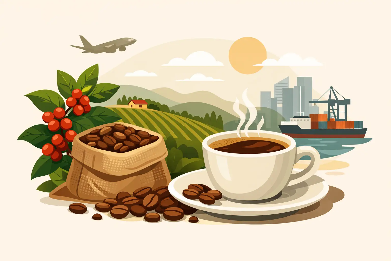 Benefícios do café de origem na sua xícara