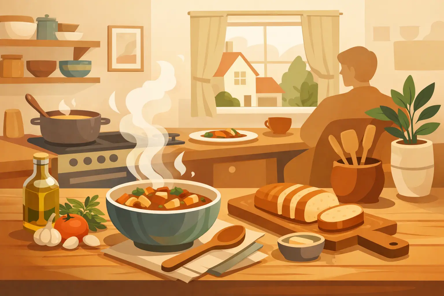 Cozinha afetiva e o sabor de se sentir em casa