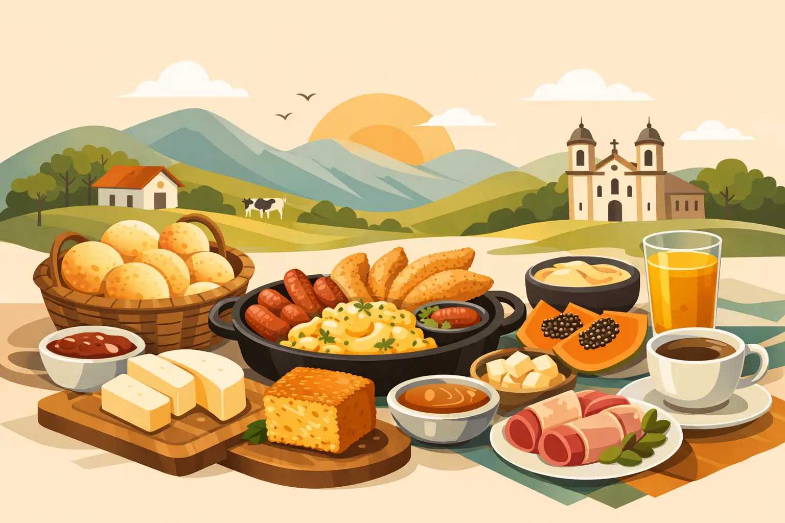 O que pedir num brunch mineiro sem errar