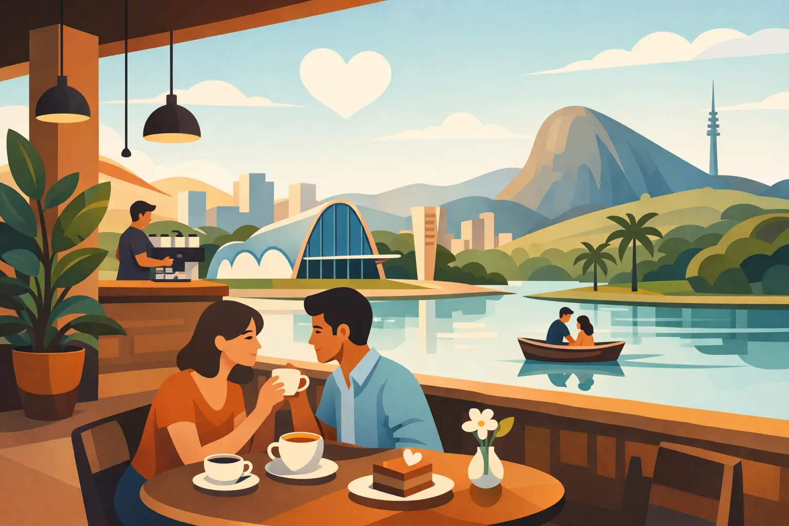 Cafeteria para turismo afetivo em Belo Horizonte