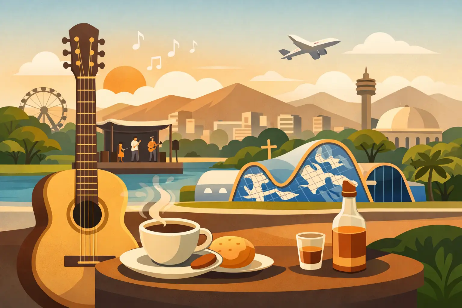 Guia para turismo musical em BH com alma mineira